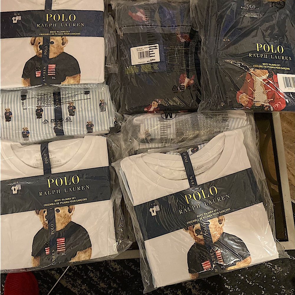 BOYS POLO PAJAMA SETS $35 $80 in store 
All sneakers under $100